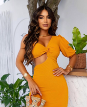 Vestido escote