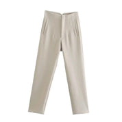 Pantalon Oficina Cintura Alta