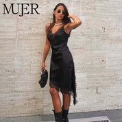 Vestido Asimétrico Noir
