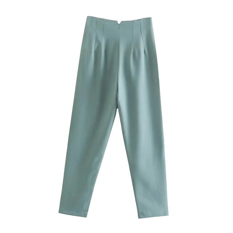Pantalon Oficina Cintura Alta