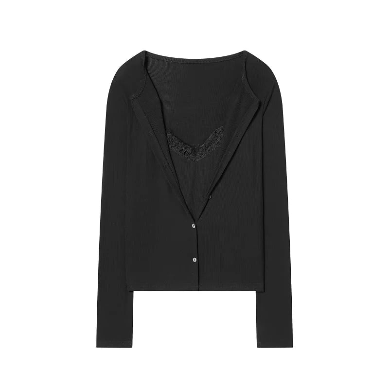 Chaqueta Corta Encaje