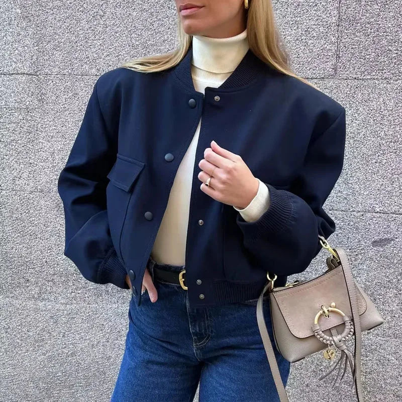 Chaqueta Bomber Khaki