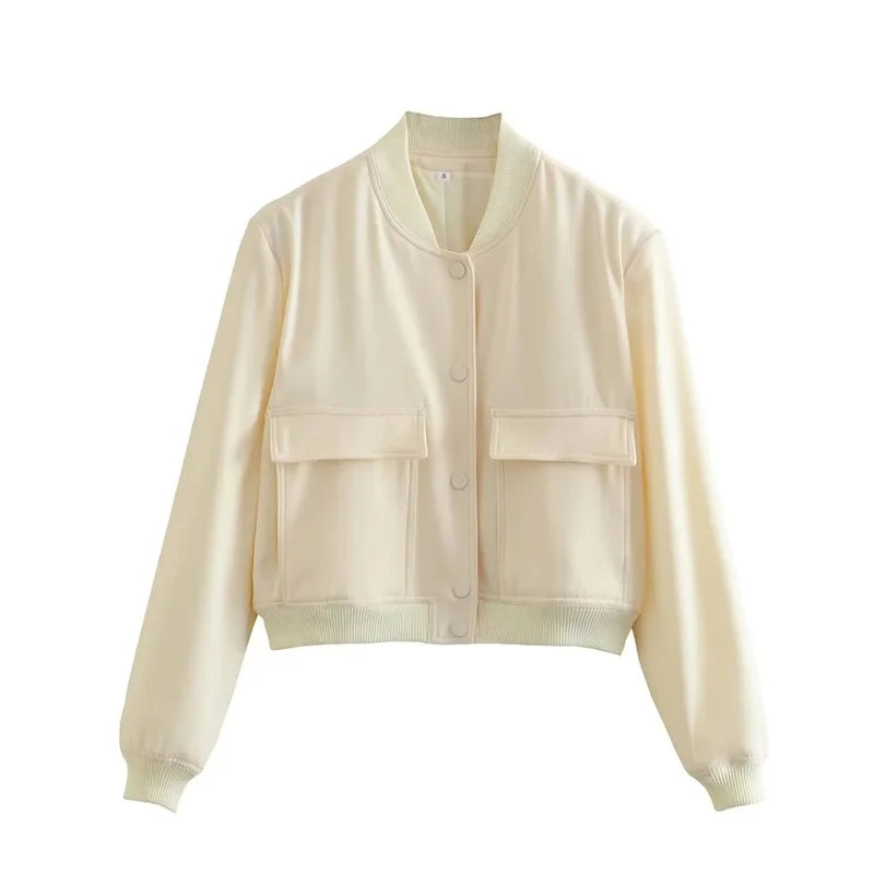 Chaqueta Bomber Khaki