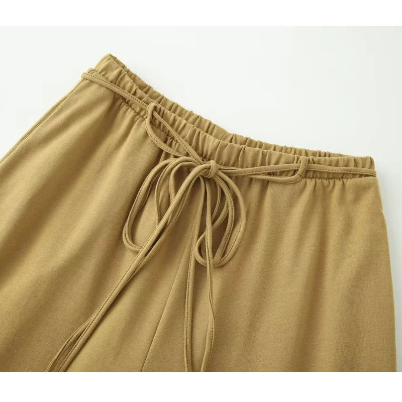 Conjuntos de Tops con espalda descubierta y cuello Halter