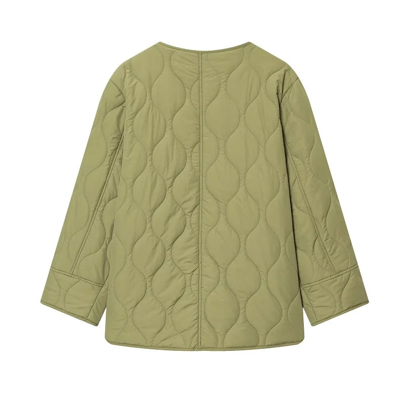 Parka Acolchada Negra