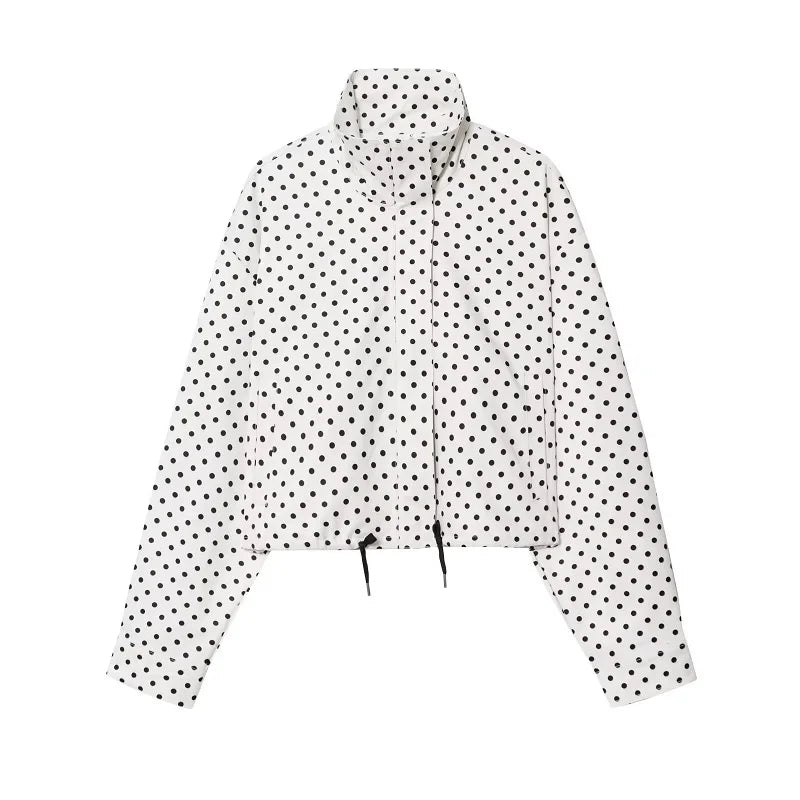 Chaqueta Bomber Puntos