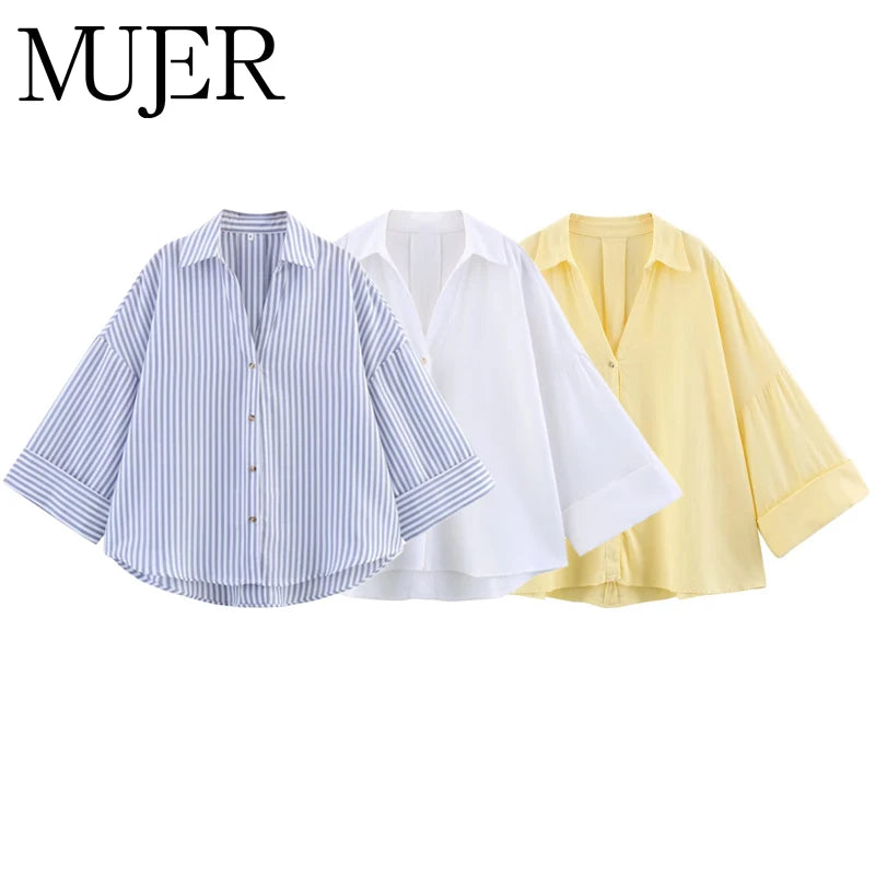 Camisa Rayas Casual