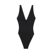 Body con corsé negro