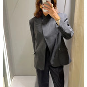 Blazer Sastreria Gris