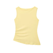 Top Fruncido Amarillo
