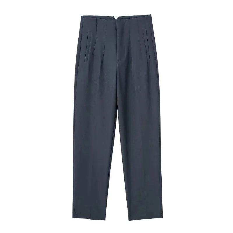 Pantalon Oficina Cintura Alta