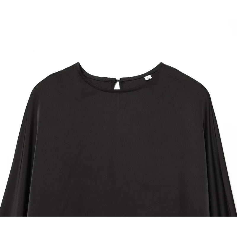 Blusa asimétrica para mujer