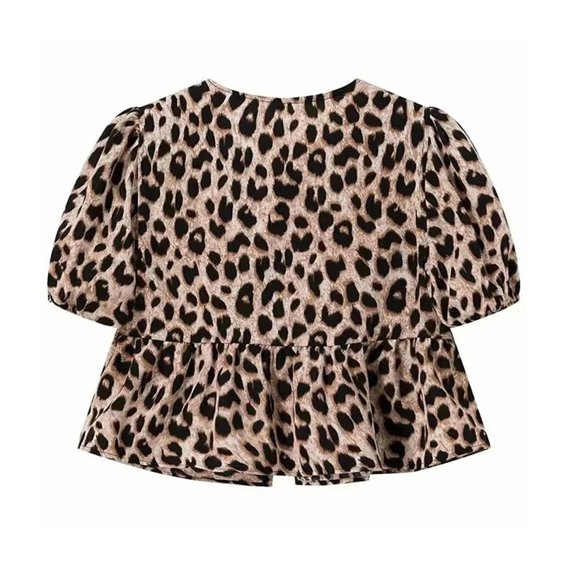 Top Estampado Leopardo