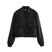 Chaqueta Bomber Blanca