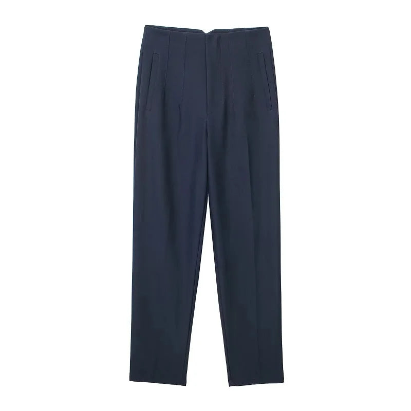 Pantalon Oficina Cintura Alta