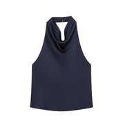 Top Halter Saten