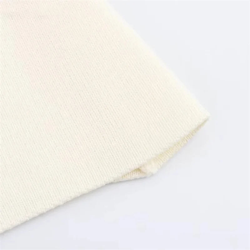 Chaleco Punto Beige