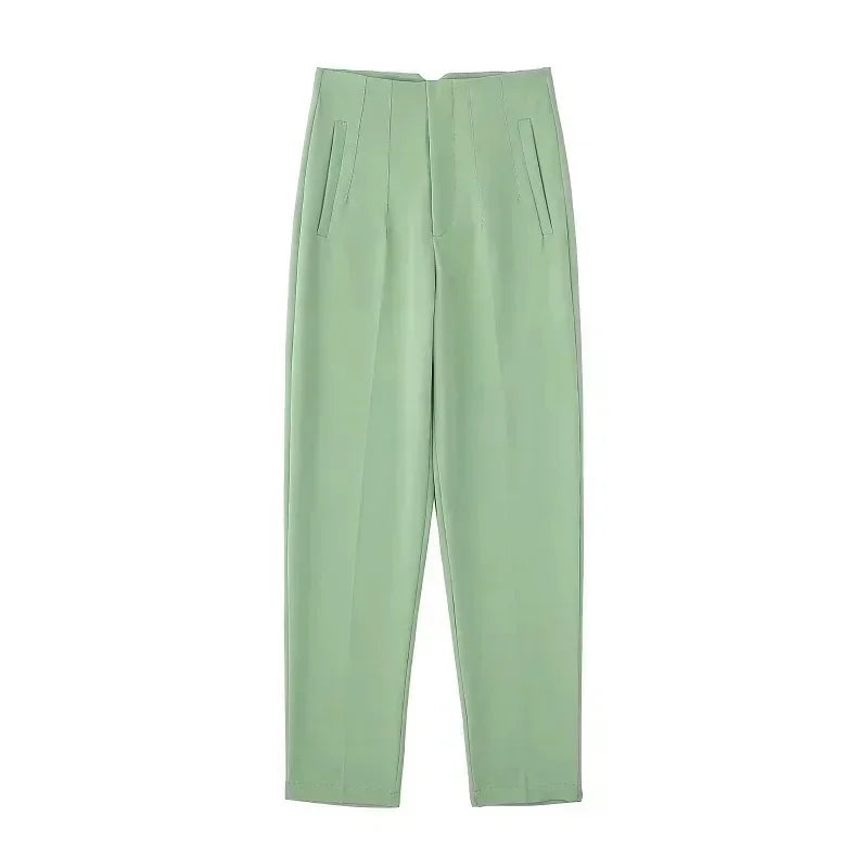 Pantalon Cintura Alta Colores