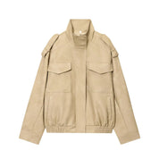 Chaqueta Bomber Ante