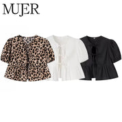 Top Estampado Leopardo
