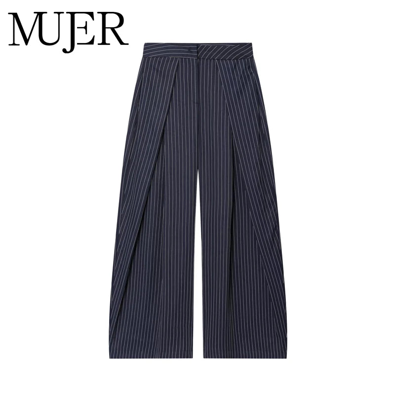 Pantalon Ancho Negro