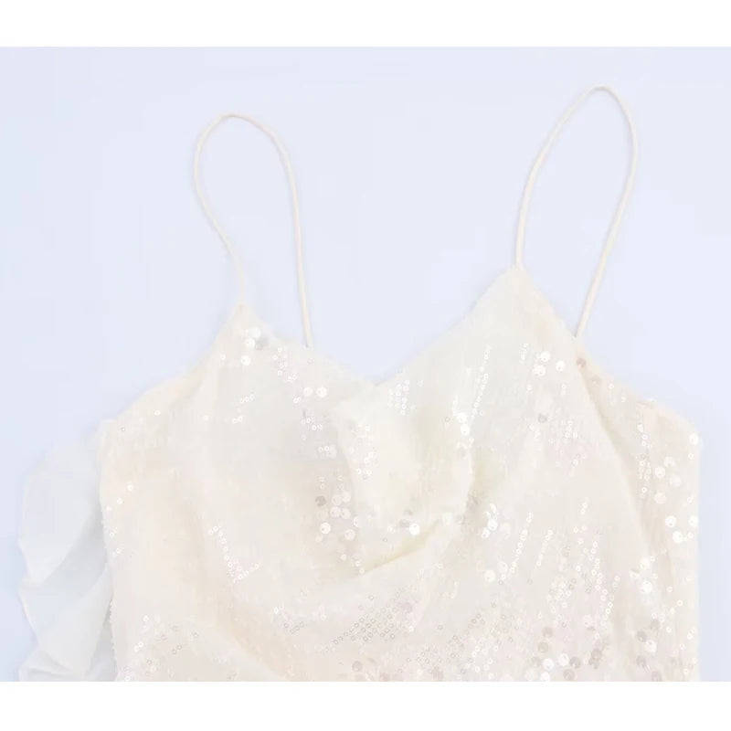 Mini Vestido Lentejuelas