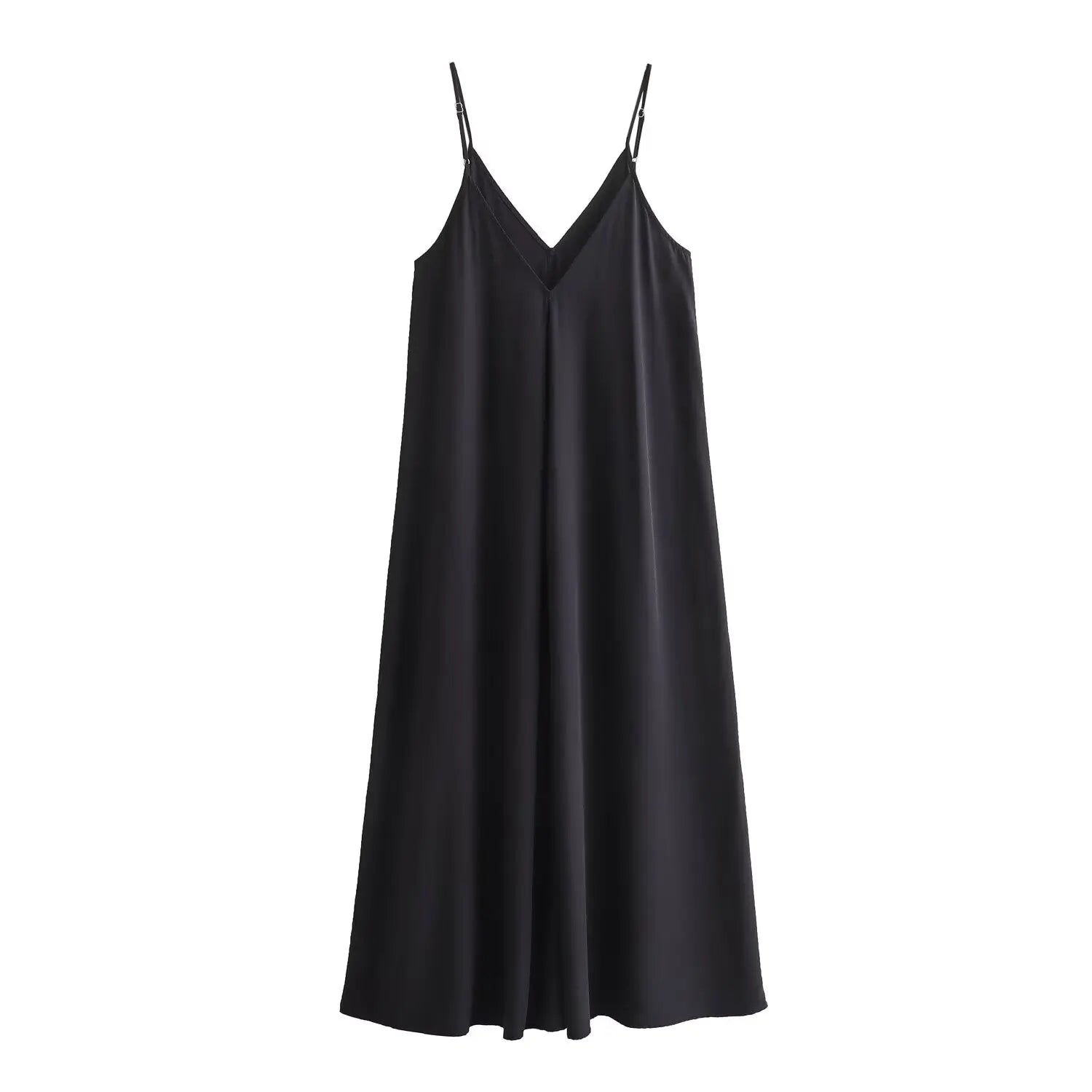 Vestido Slip Negro