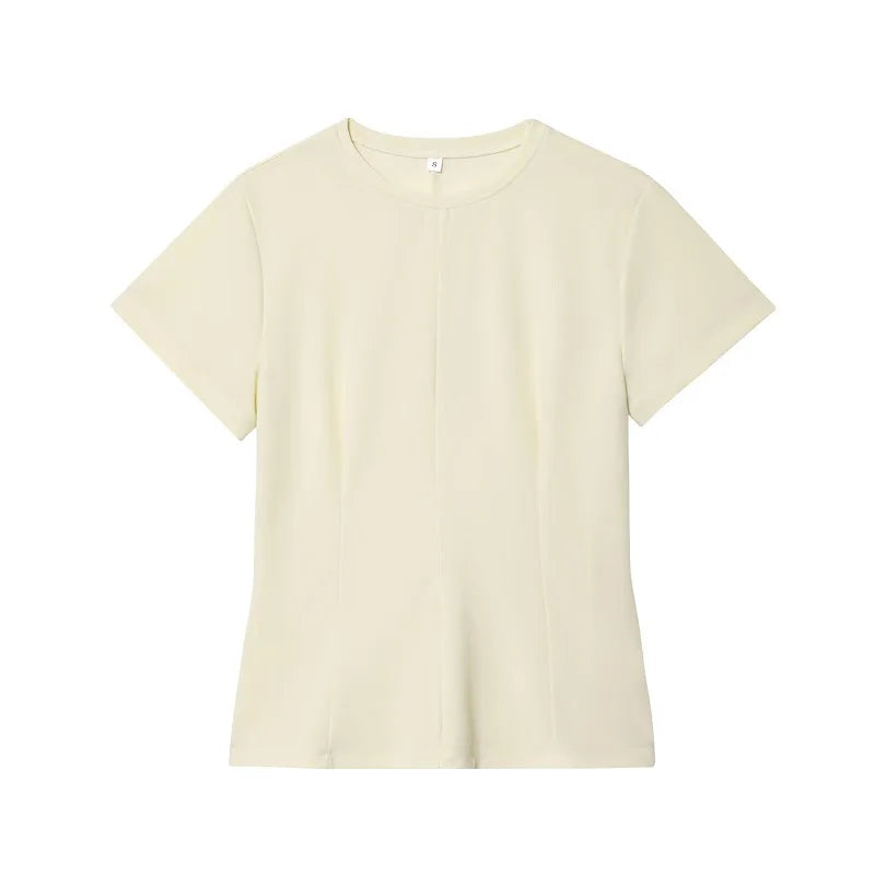 Camiseta Deportiva Beige