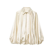 Chaqueta Bomber Fruncida