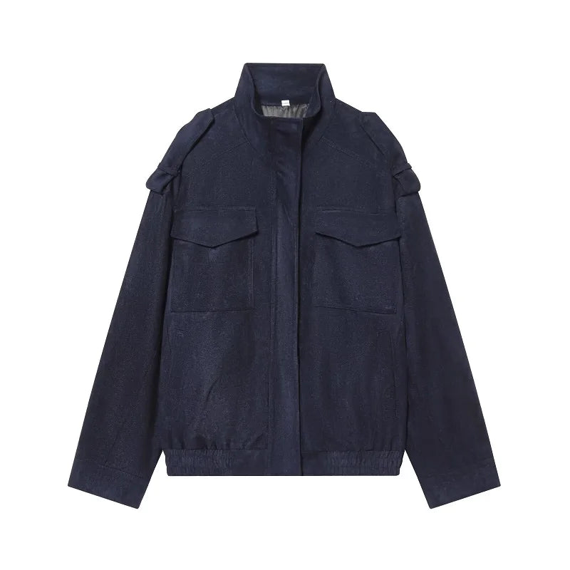Chaqueta Bomber Ante
