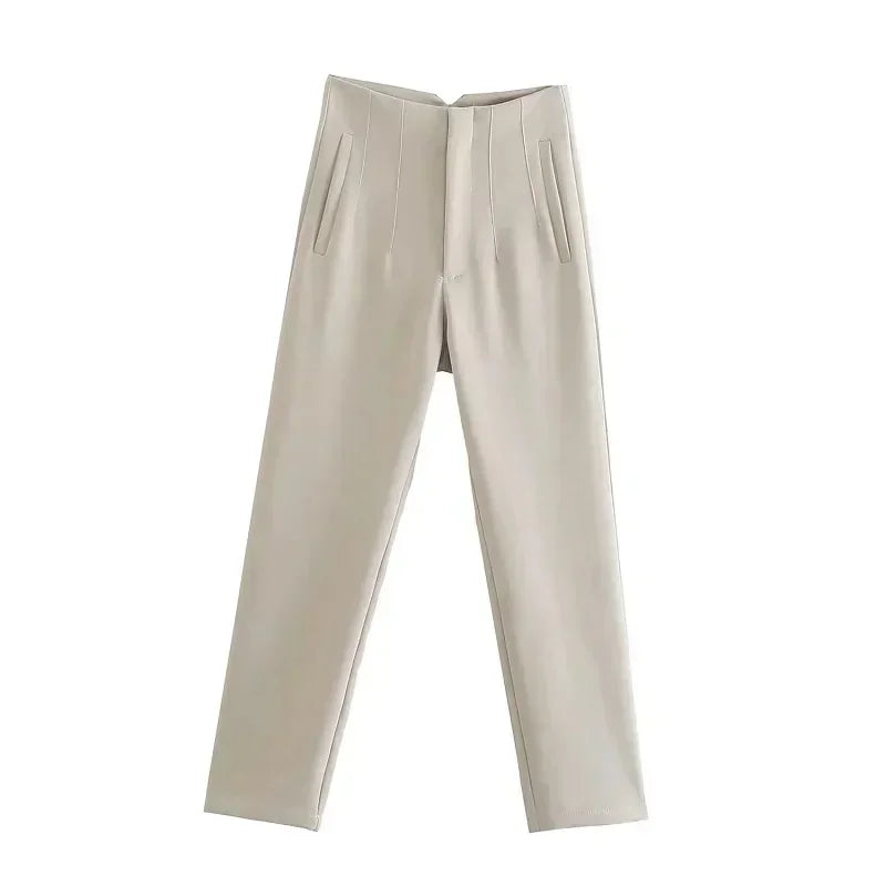 Pantalon Cintura Alta Colores