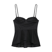 Top Corset Negro Espalda