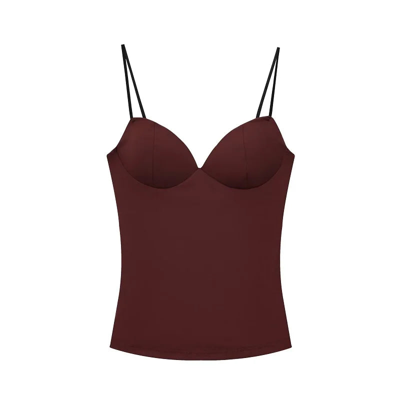 Top con corsé antideslizante