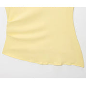 Top Fruncido Amarillo