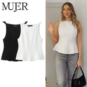 Top Lazo Blanco