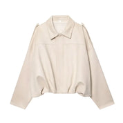Chaqueta Bomber Gamuza