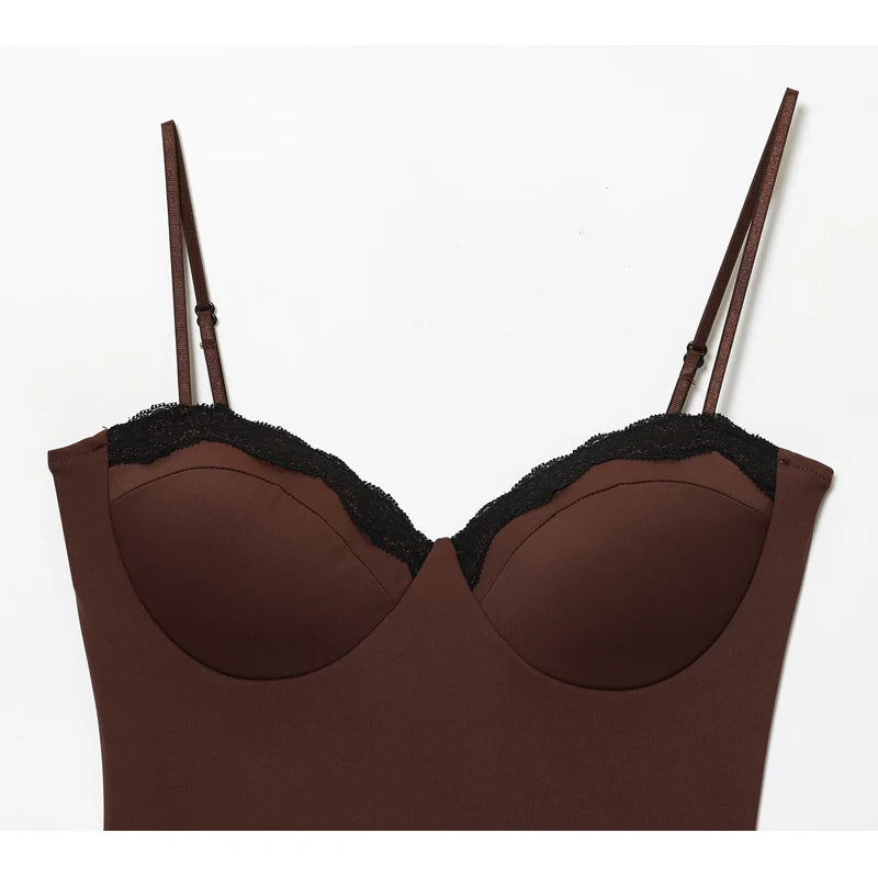 Top Corset Encaje Lace