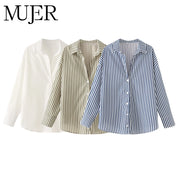Camisas informal a rayas