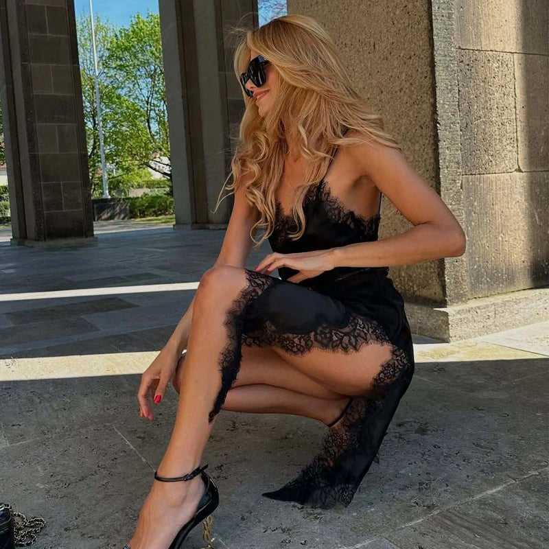 Vestido Encaje Corto