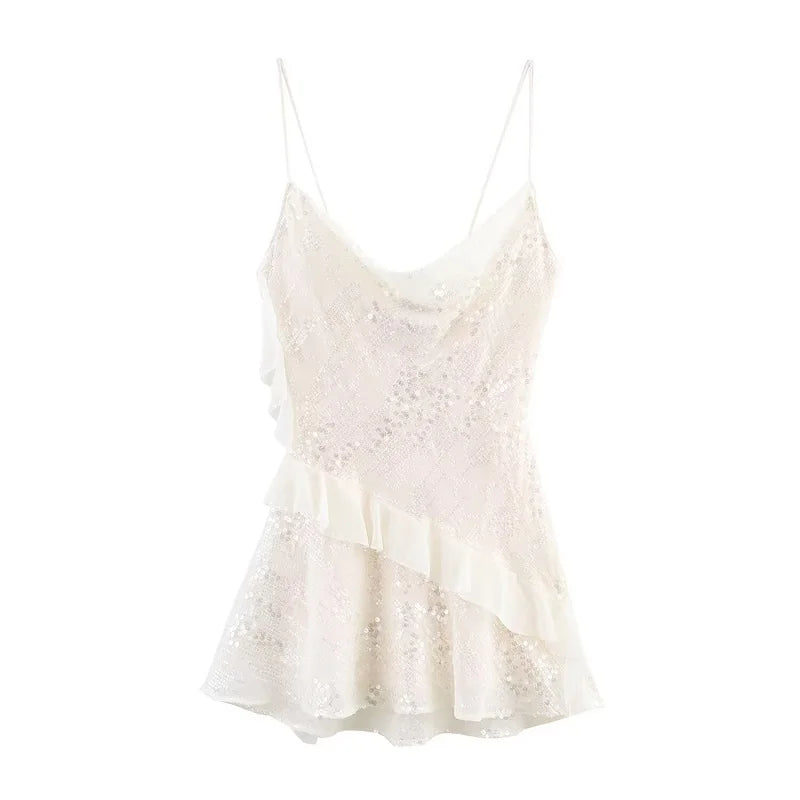 Mini Vestido Lentejuelas