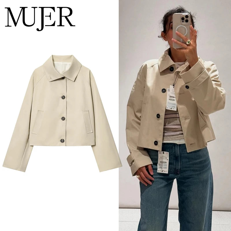 Chaqueta Recortada
