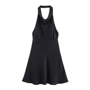 Vestido Corto Halter Sexy