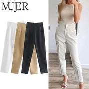 Pantalon Cintura Alta Colores