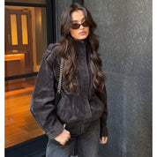 Chaqueta Bomber Ante