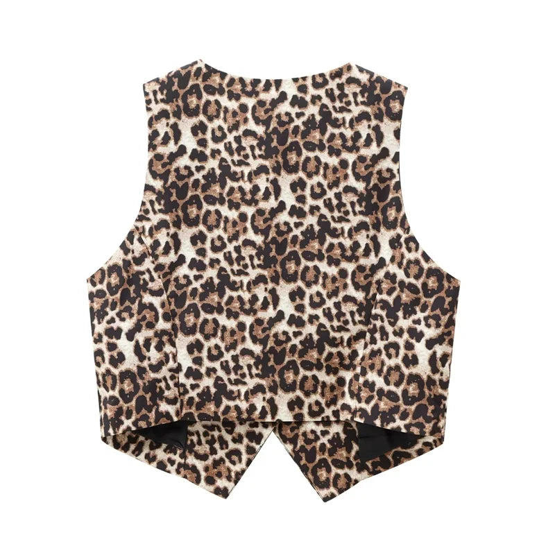Chaleco Leopardo