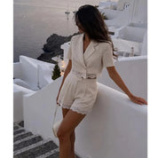 Conjunto de Shorts de Encaje