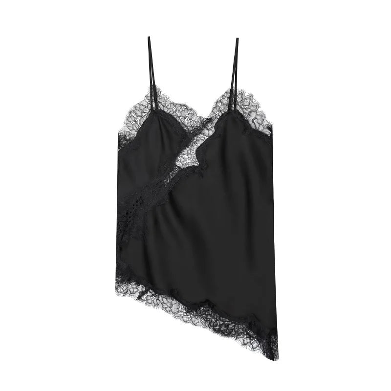 Top Encaje Negro