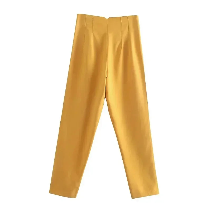 Pantalon Cintura Alta Colores