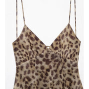 Vestido Tul Leopardo