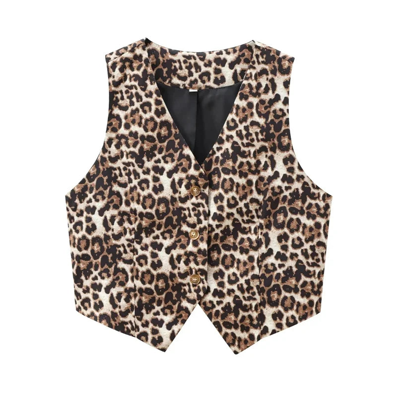 Chaleco Leopardo